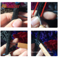 Crochet Hook Handmade Wooden Clover Bamboo Crochet Hooks For Dreadlocks Factory